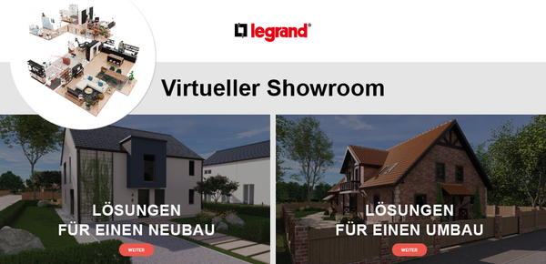 Virtueller Showroom bei Korn Elektroinstallation GmbH in Bindlach/Benk