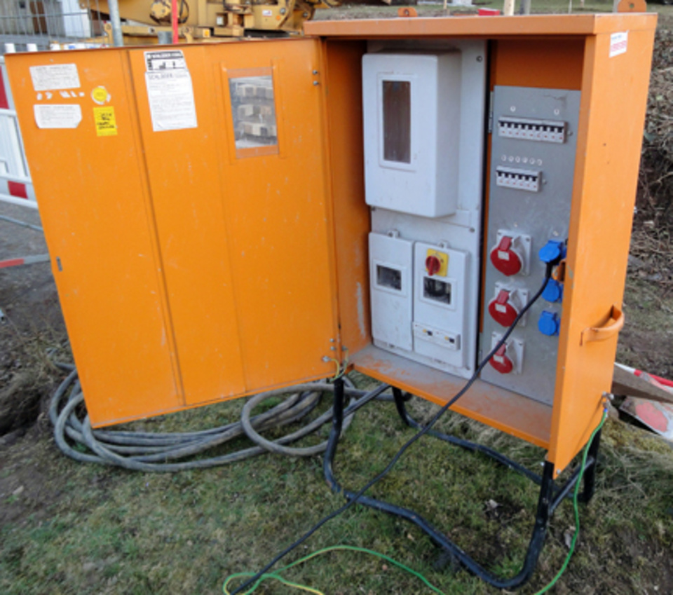 Baustromkasten bei Korn Elektroinstallation GmbH in Bindlach/Benk