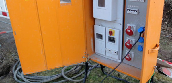 Baustrom bei Korn Elektroinstallation GmbH in Bindlach/Benk