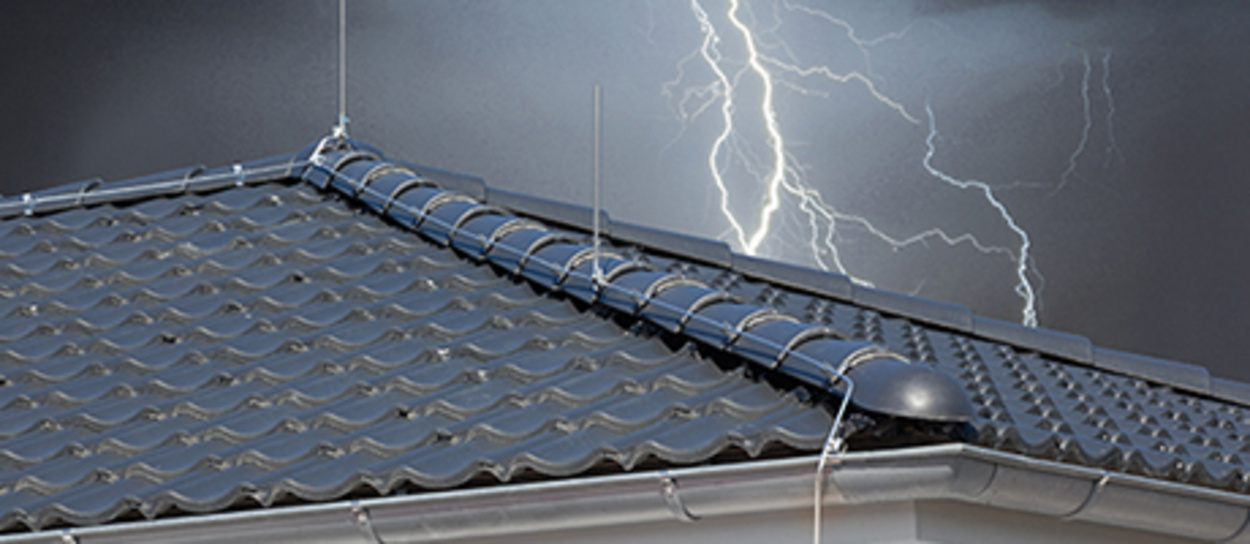 Äußerer Blitzschutz bei Korn Elektroinstallation GmbH in Bindlach/Benk
