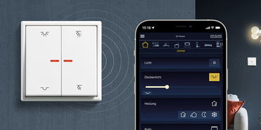 KNX RF Taster bei Korn Elektroinstallation GmbH in Bindlach/Benk